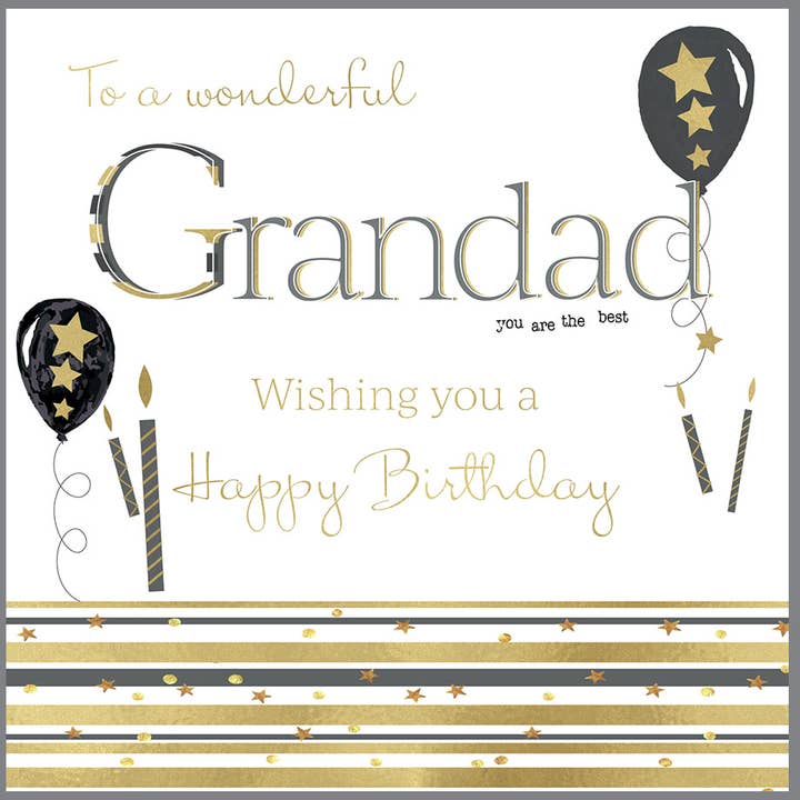 Happy Birthday Grandad