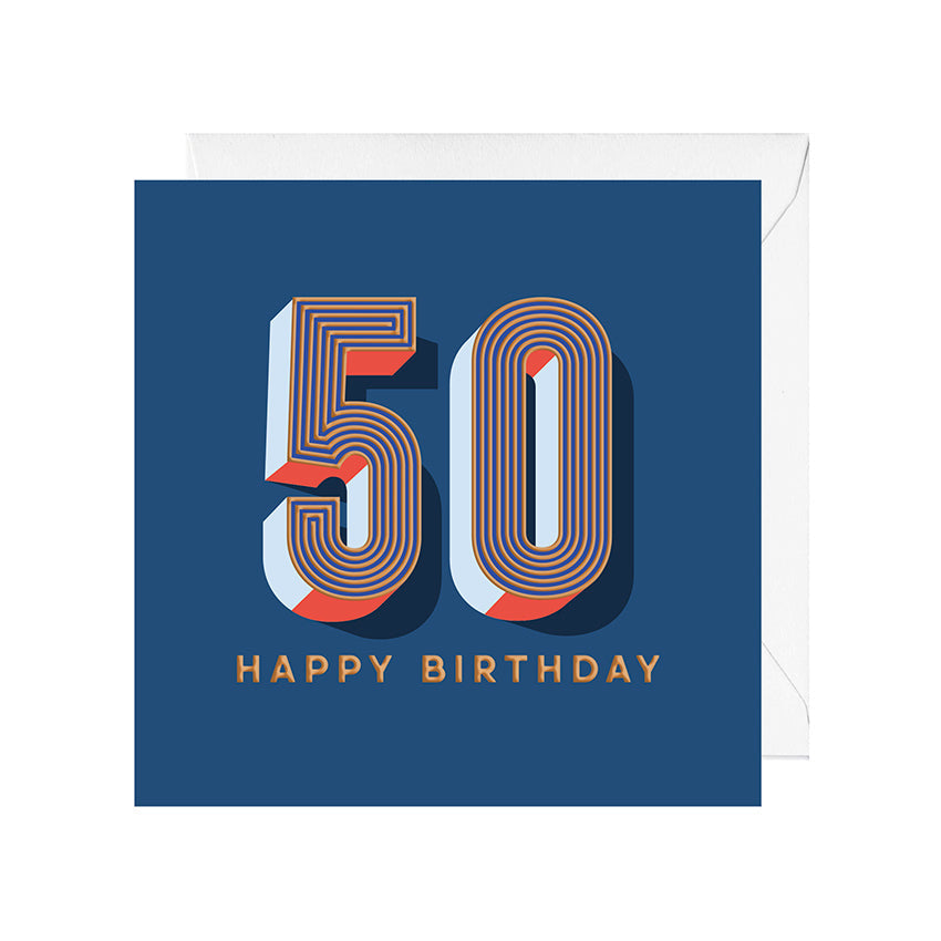 HAPPY BIRTHDAY 50