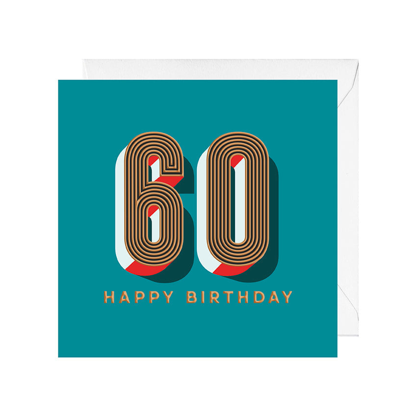 HAPPY BIRTHDAY 60