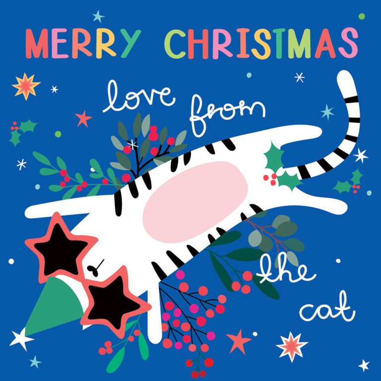 Merry Christmas From The Cat