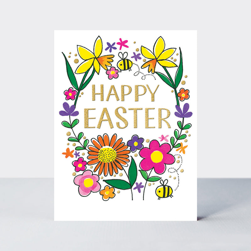 Happy Easter pack of 10 mini cards
