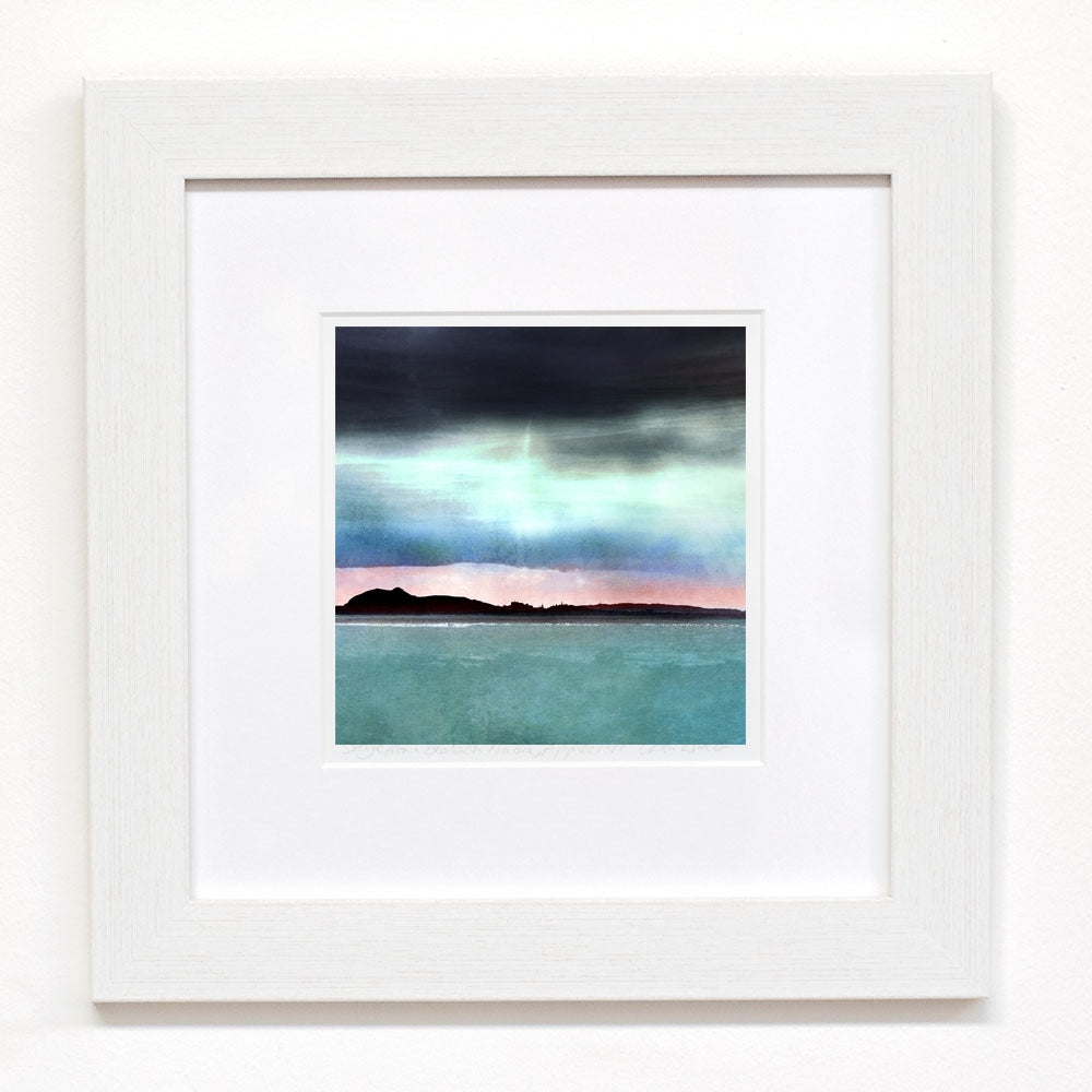 Edinburgh Skyline from East Lothian Giclee Prints Mini-Mounted Giclee