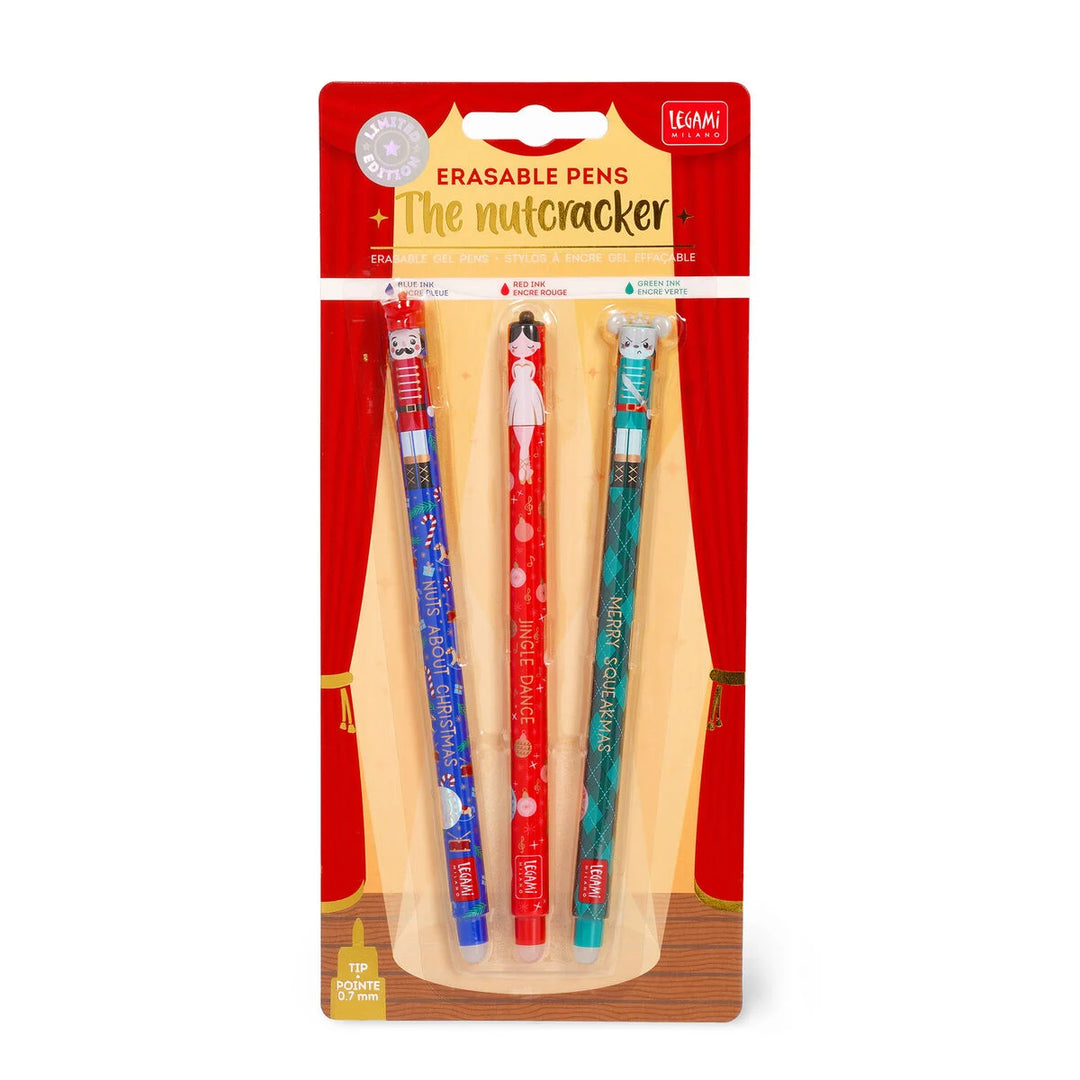 Set of 3 The Nutcracker Erasable Gel Pens