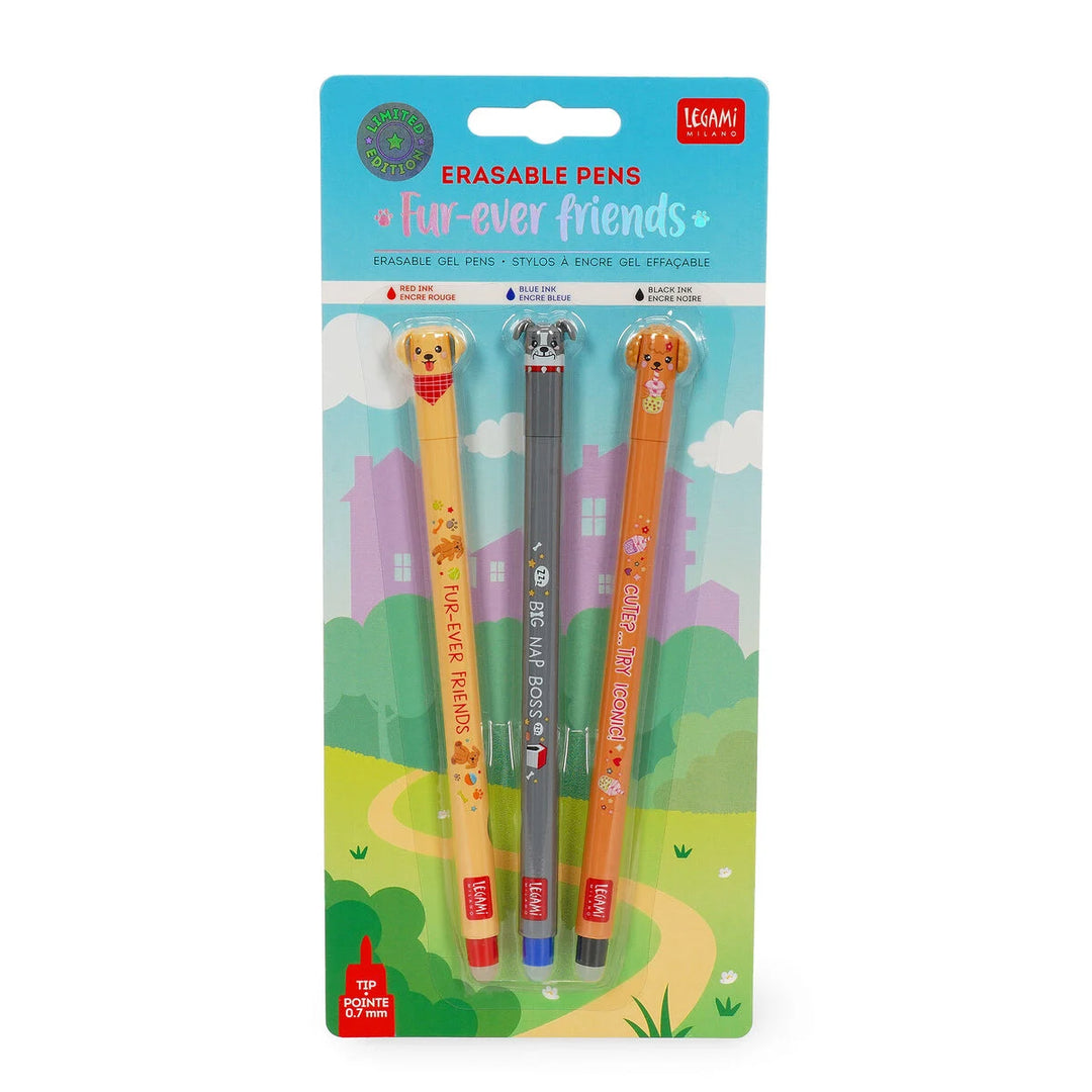 Legami Set of 3 Fur-ever Friends