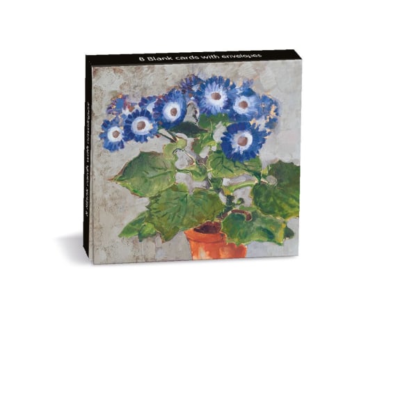 BLUE CINERARIA MINI NOTECARD WALLET