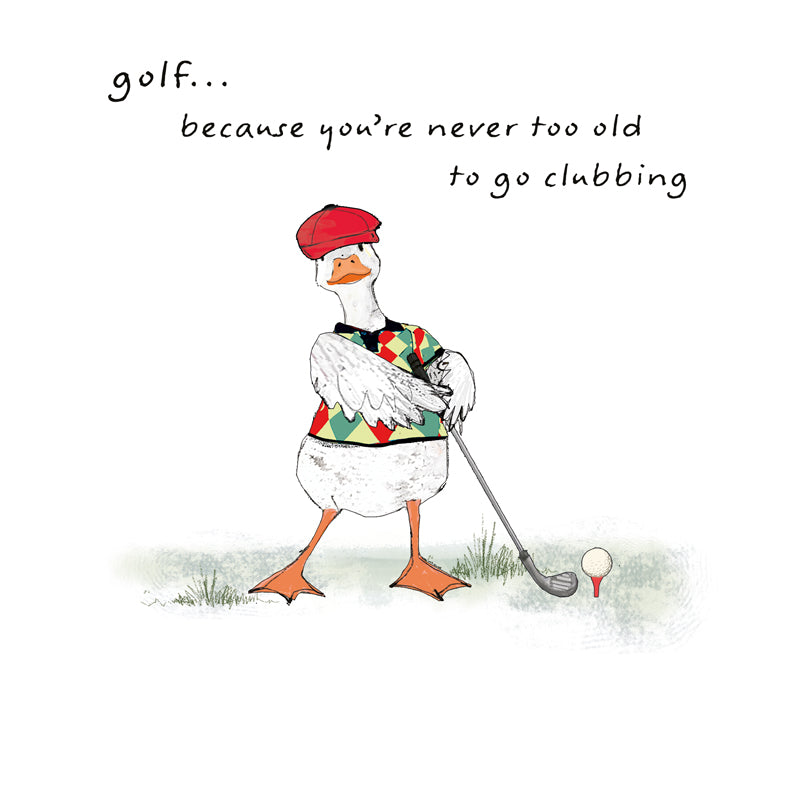 Golfer Goose