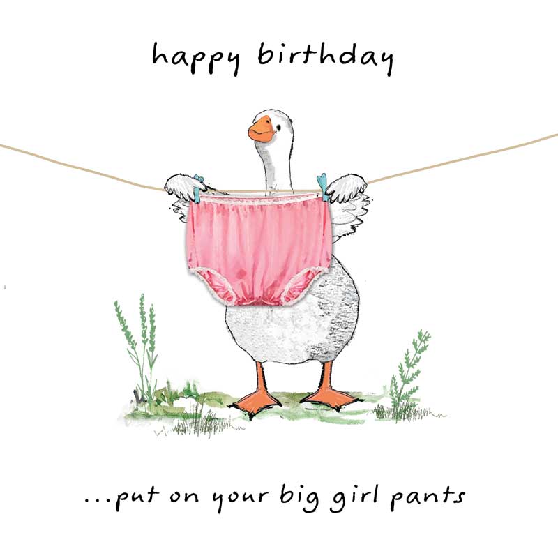 Big Girl Pants
