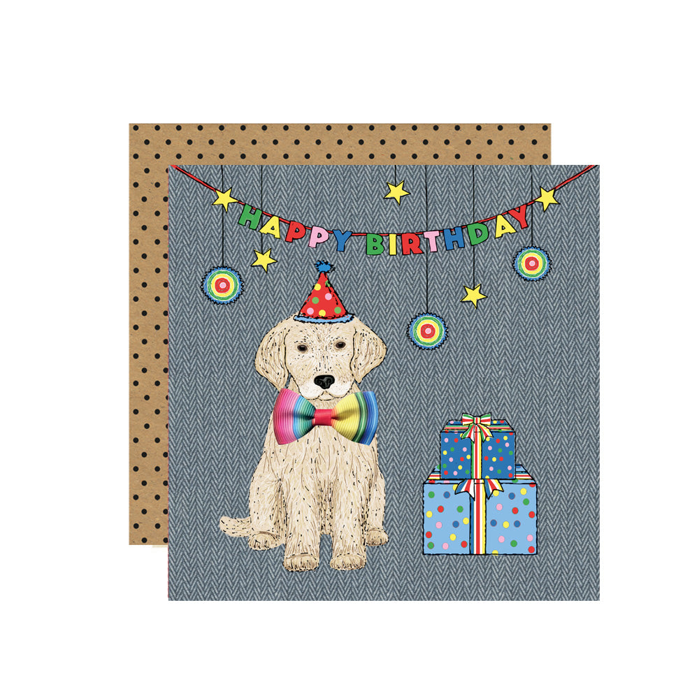 Birthday Golden Retriever