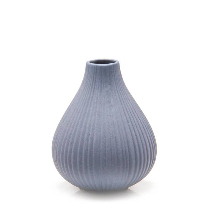 Frost Matte Bisque Bud Flower Vases