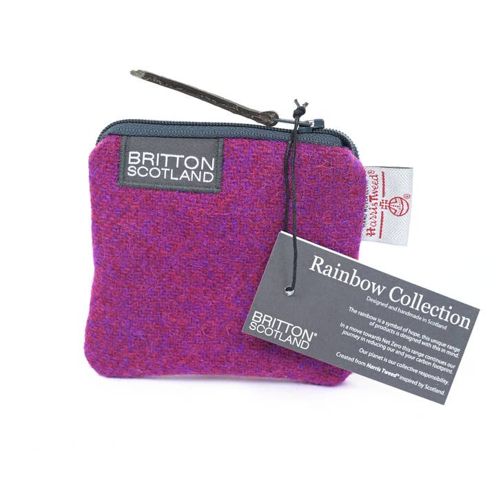 Rainbow Harris Tweed® Coin Purse