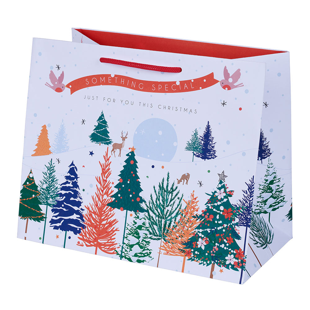 Something Special Just For You At Christmas Garland Trees Tote Gift Bag