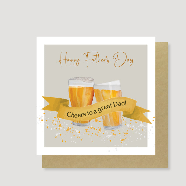 Cheers To A Great Dad