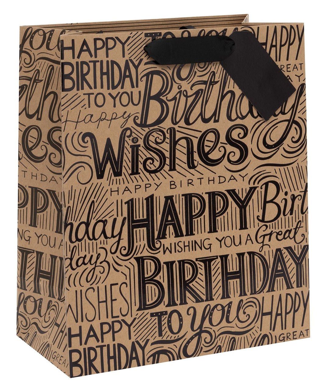 HAPPY BIRTHDAY KRAFTY LARGE BAG