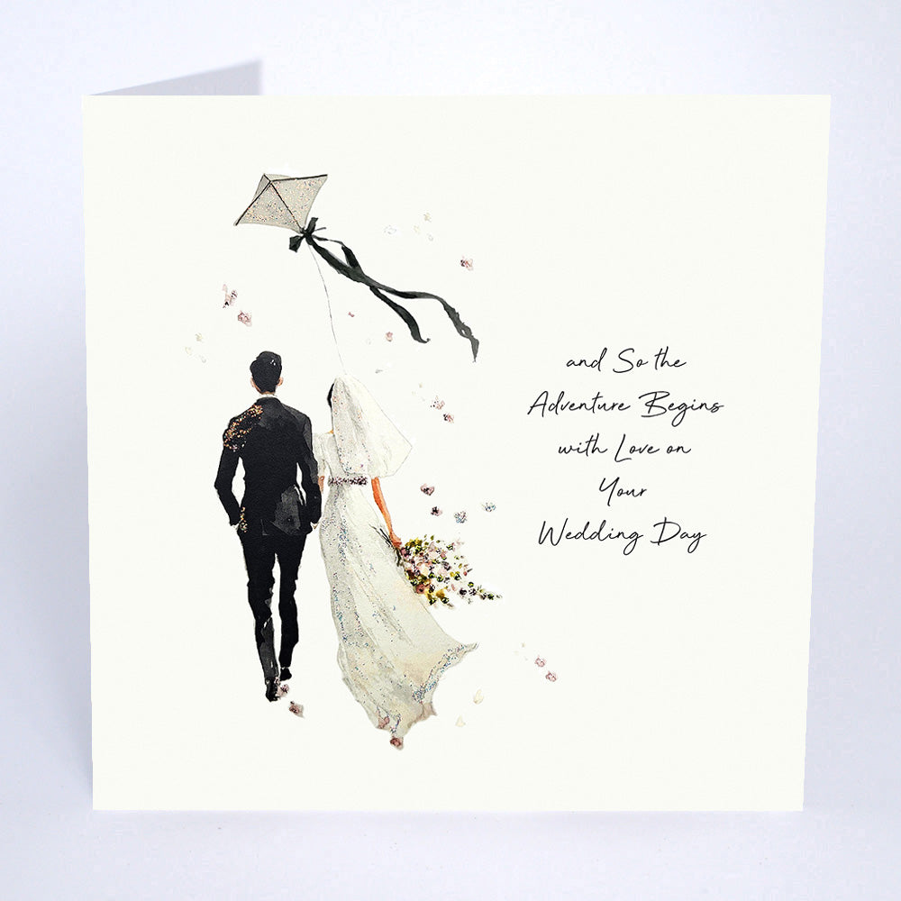 And So the Adventure Begins with Love on Your Wedding Day