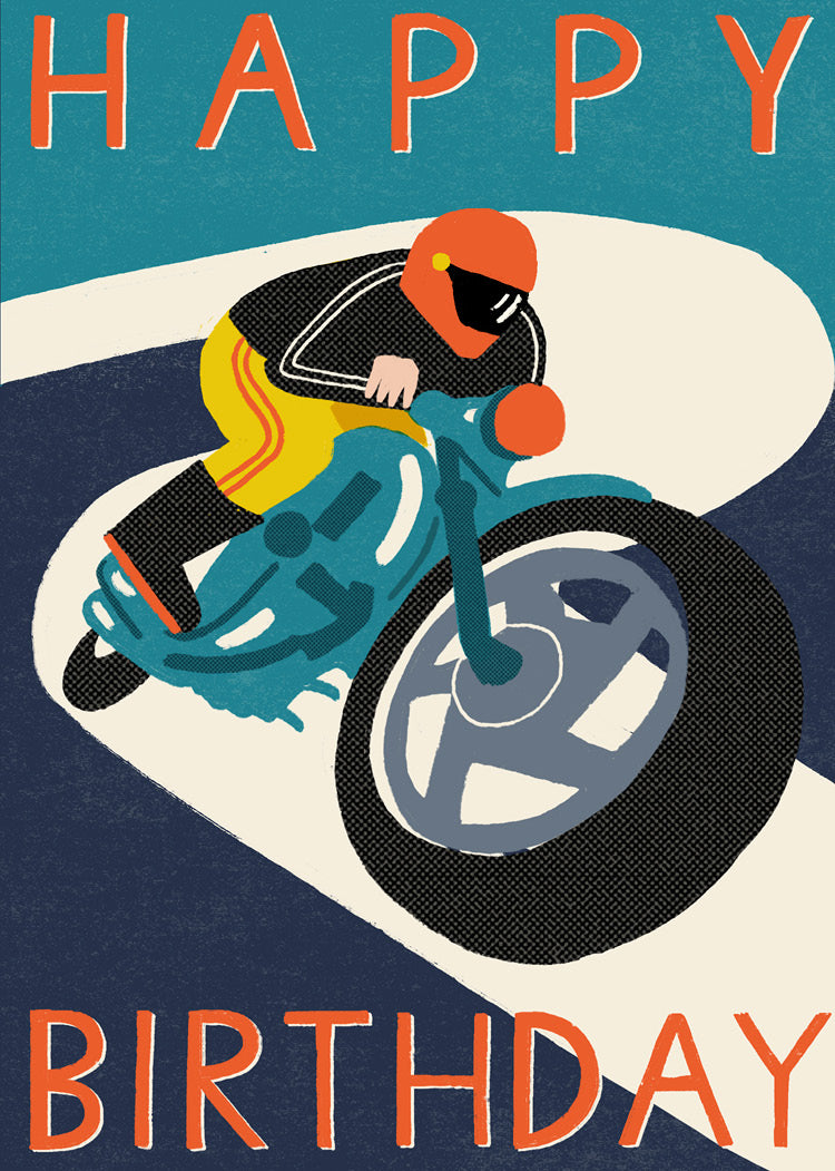 Happy Birthday Motorbike