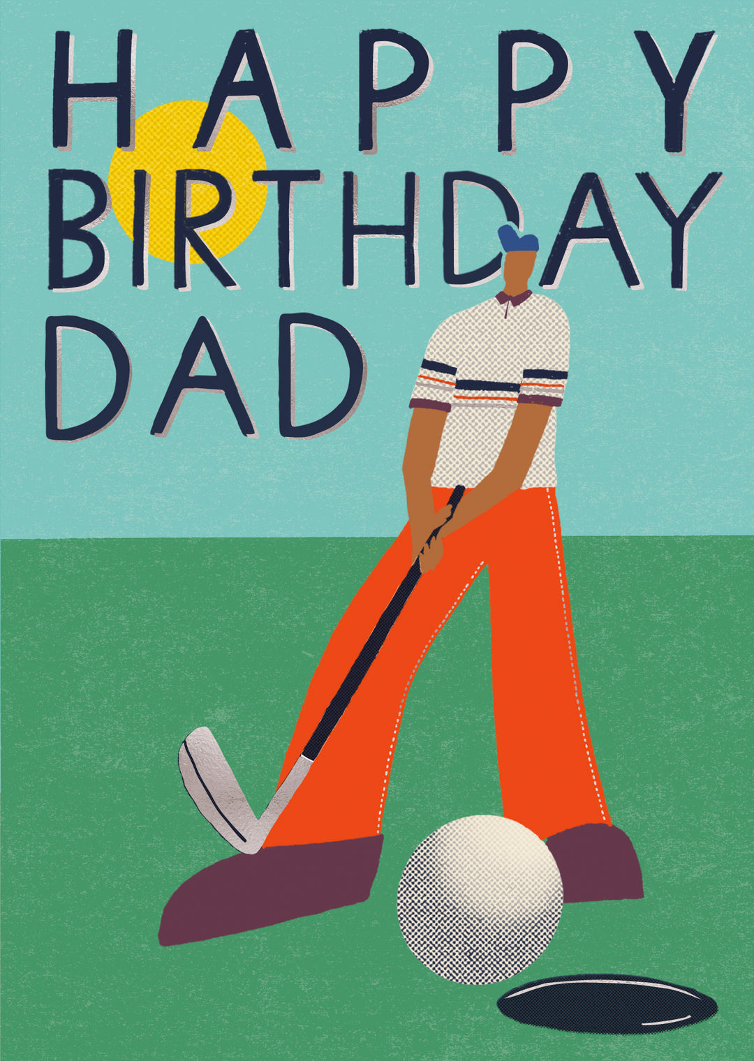 Happy Birthday Dad Golfer