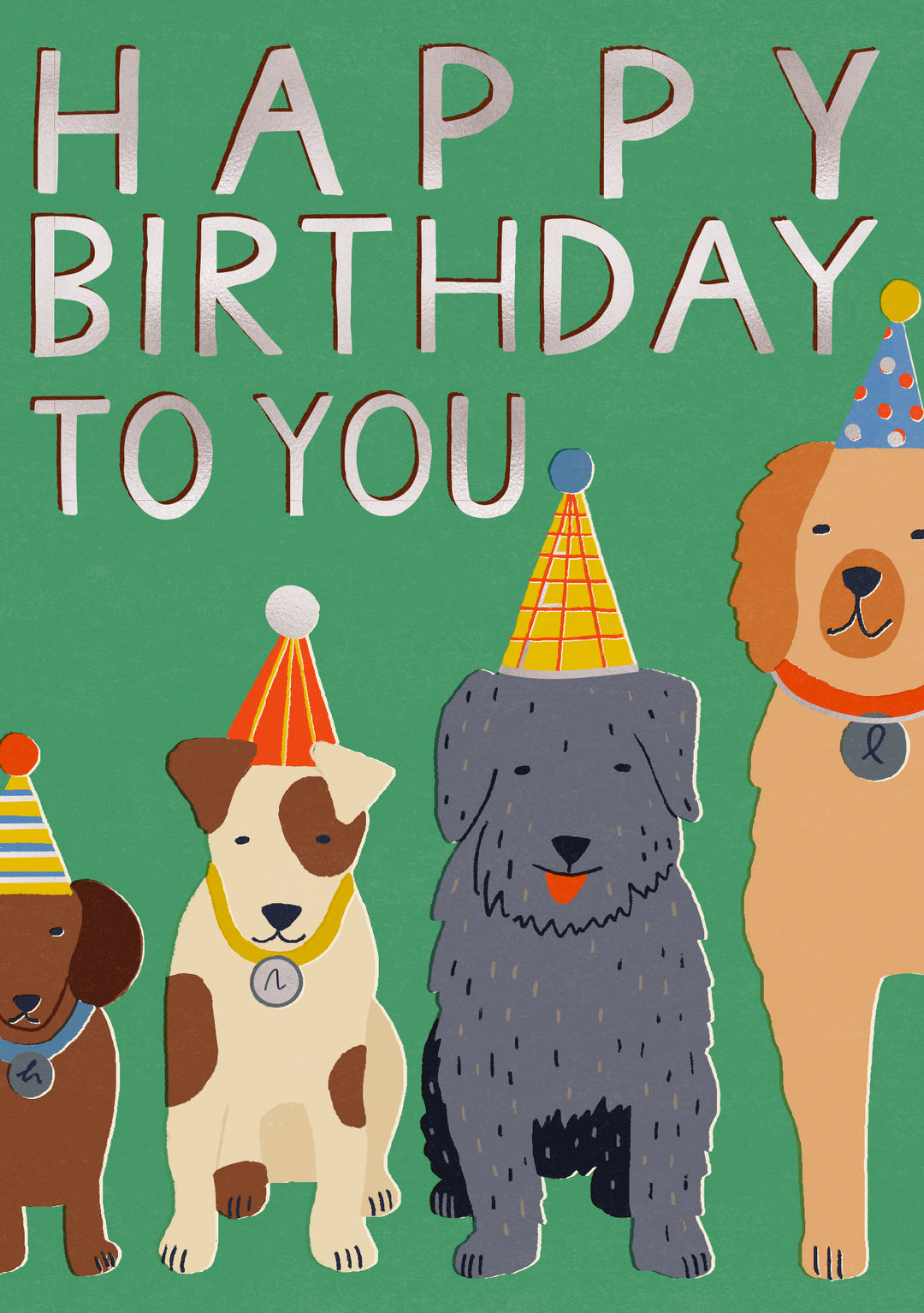 Happy Birthday To You Party Dogs