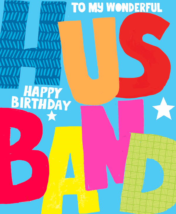 HAPPY BIRTHDAY HUSBAND