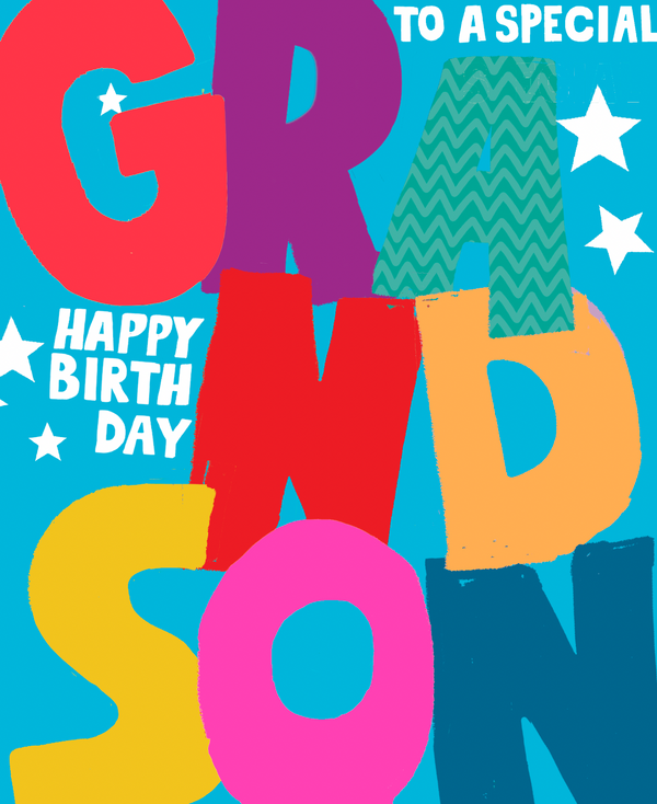 HAPPY BIRTHDAY GRANDSON
