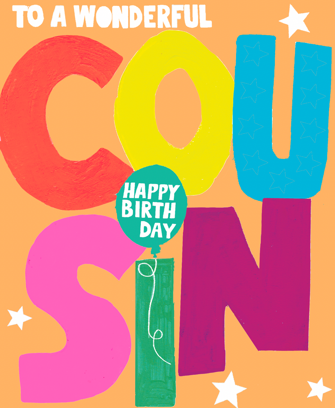HAPPY BIRTHDAY COUSIN