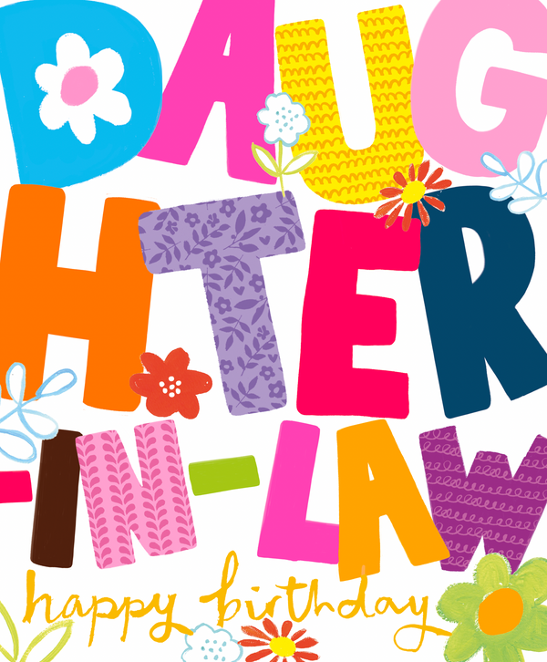 Daughter-In-Law Happy Birthday