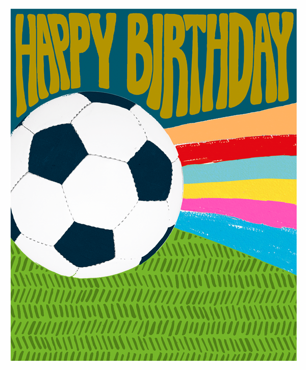 HAPPY BIRTHDAY FOOTBALL BEAMS