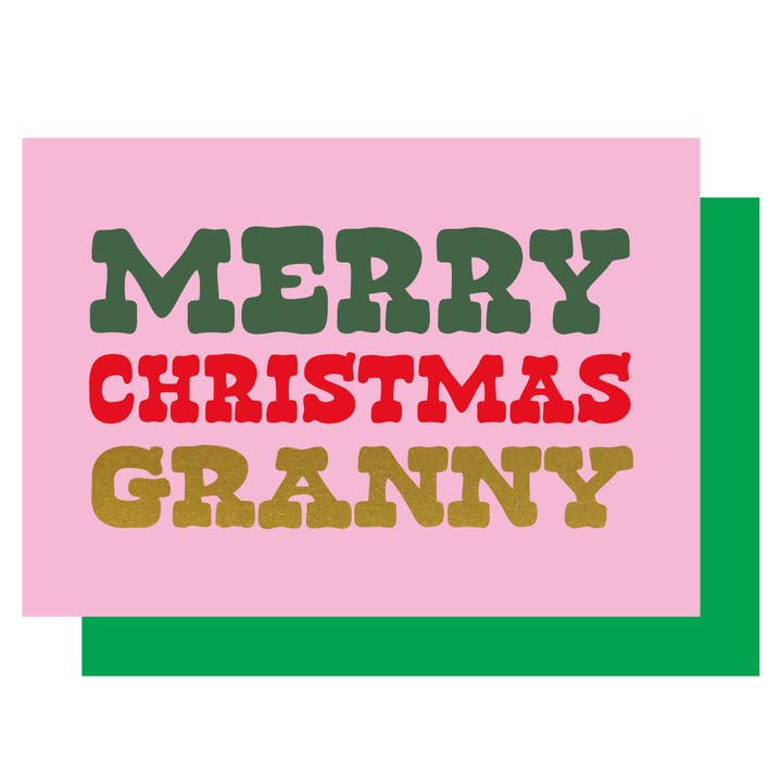 MERRY CHRISTMAS GRANNY