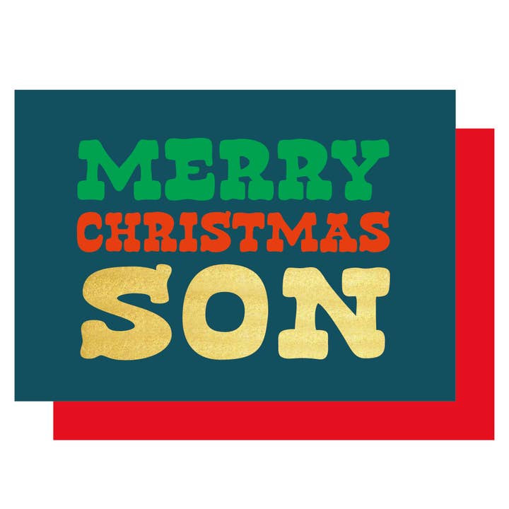 MERRY CHRISTMAS SON