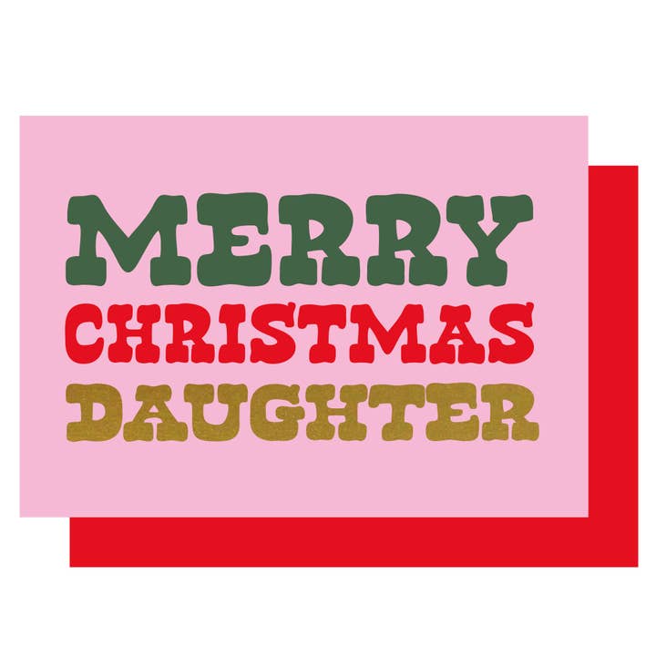 MERRY CHRISTMAS DAUGHTER