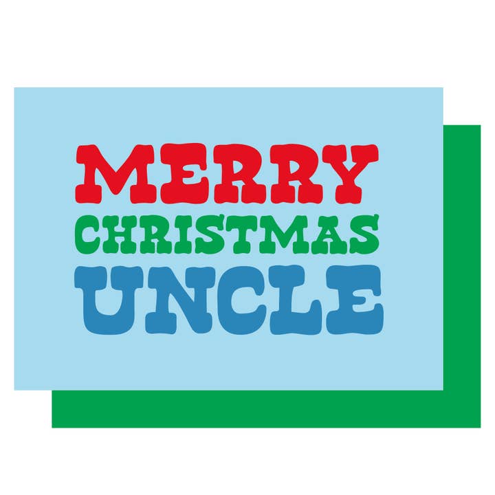 MERRY CHRISTMAS UNCLE