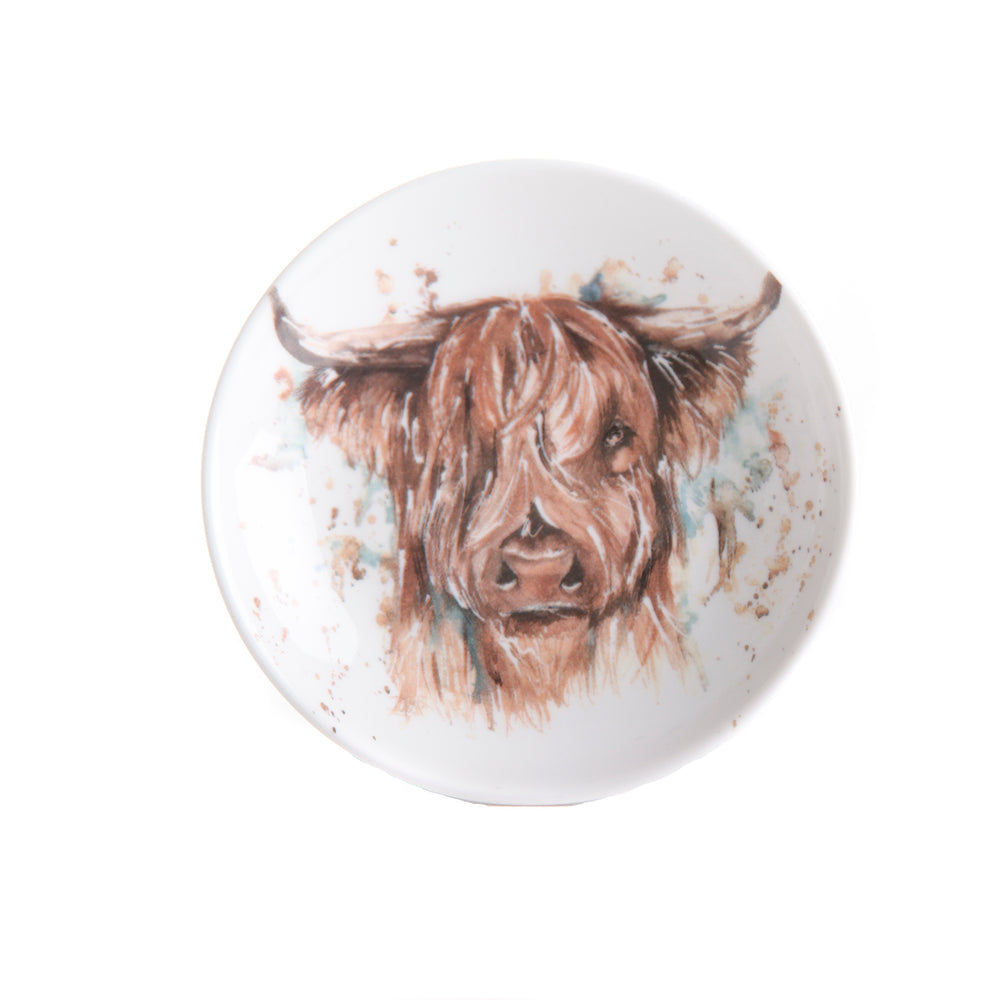 Highland Cow Trinket Dish