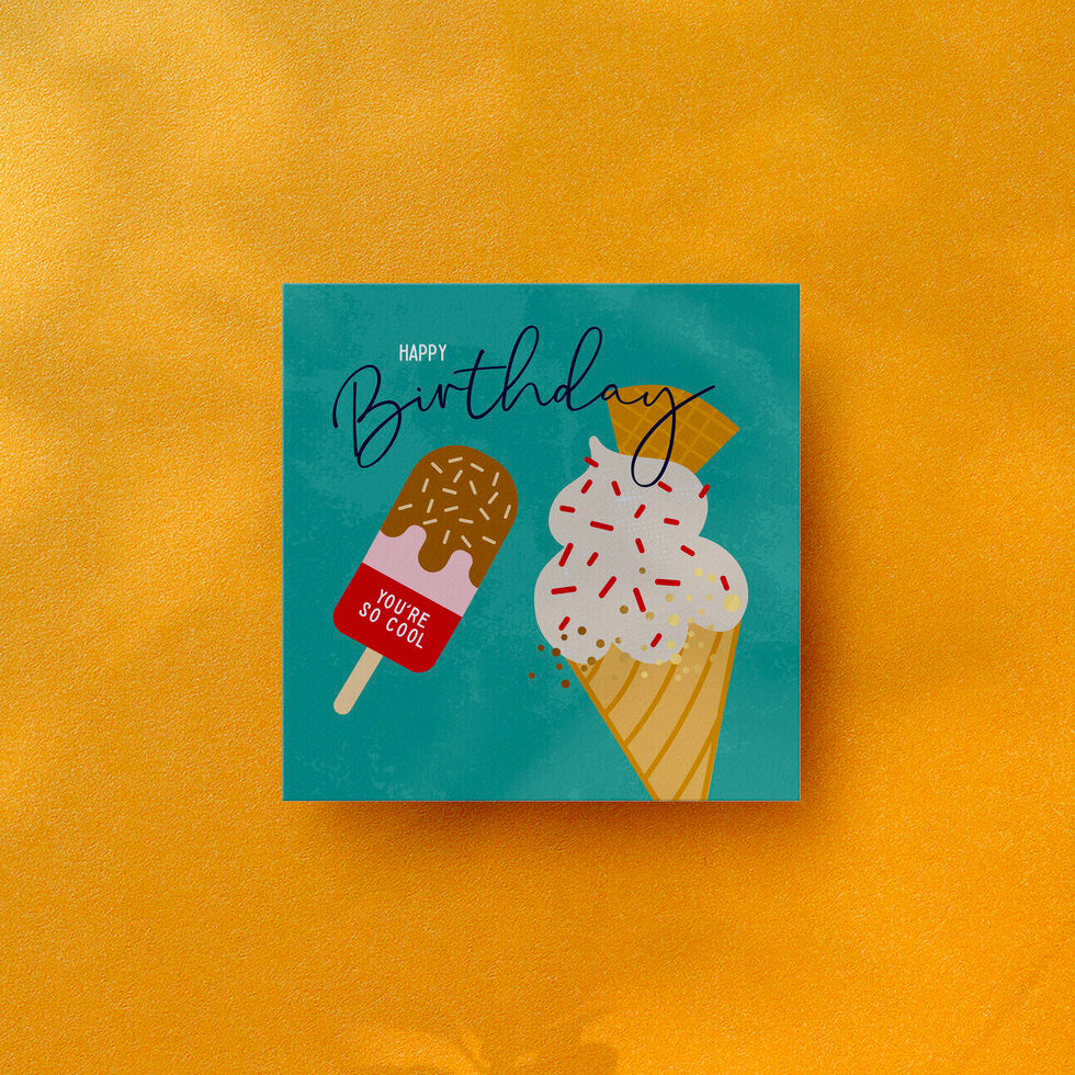 Birthday Ice Cream