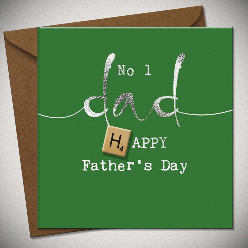 NO 1 DAD HAPPY FATHER'S DAY