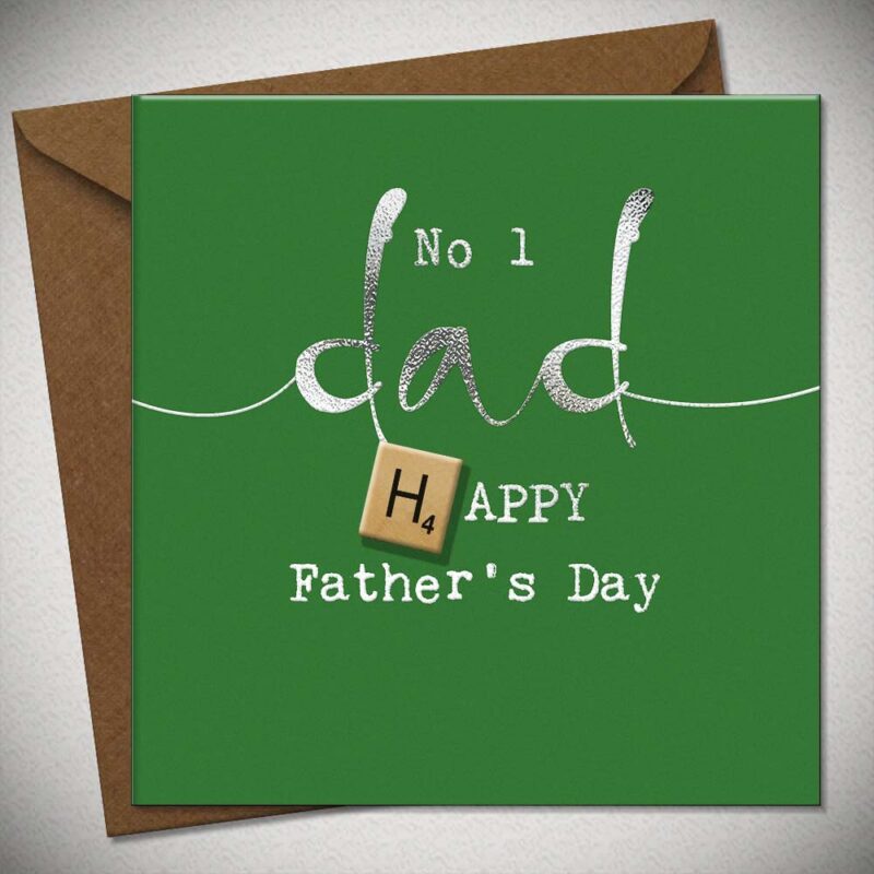 NO 1 DAD HAPPY FATHER&