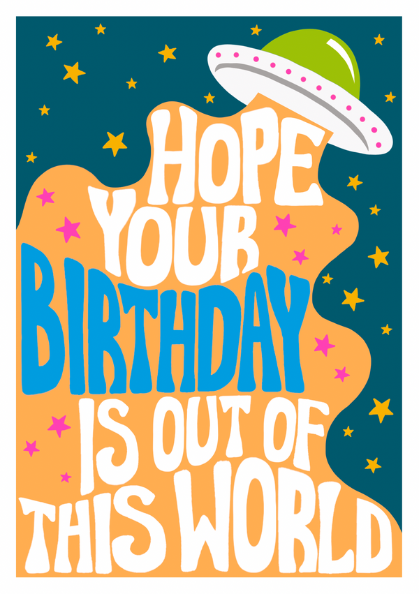 SPACESHIP BIRTHDAY