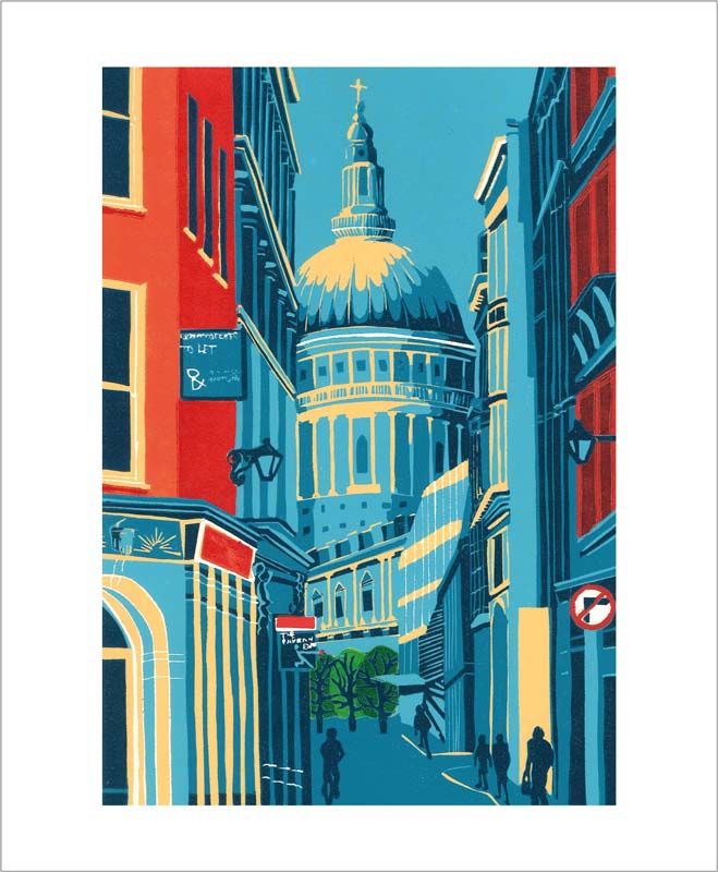 St Paul's from Watling Street