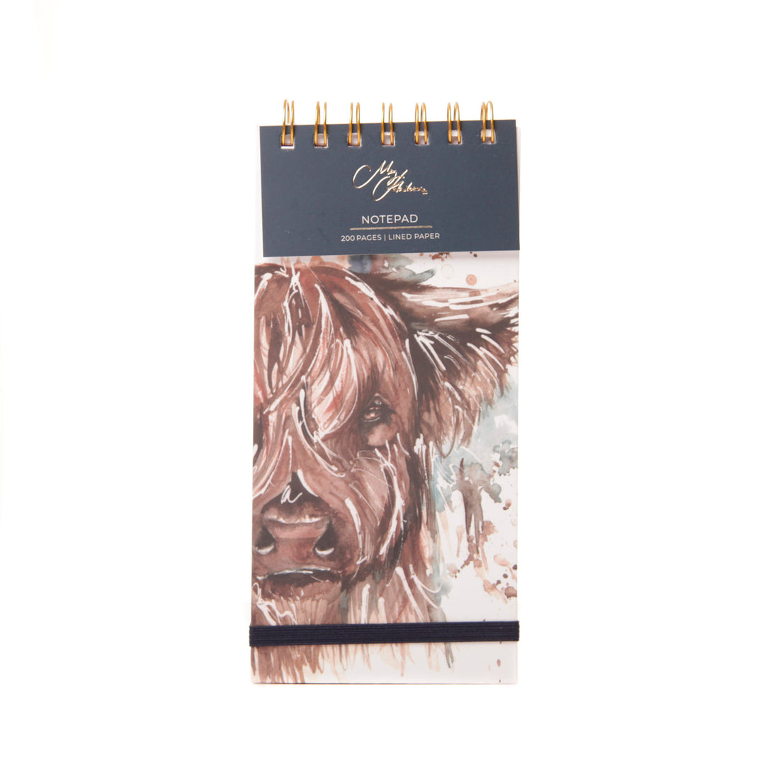 Highland Cow Notepad