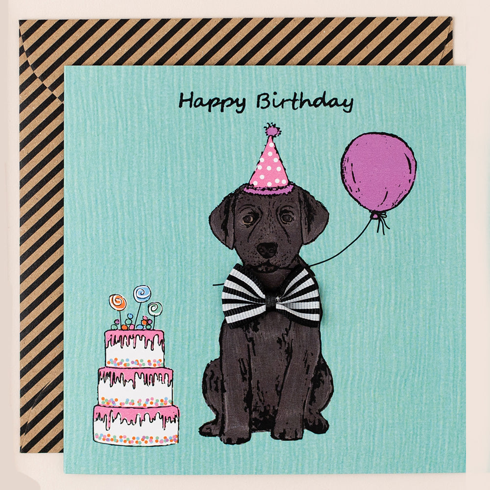 Happy Birthday Black Labrador