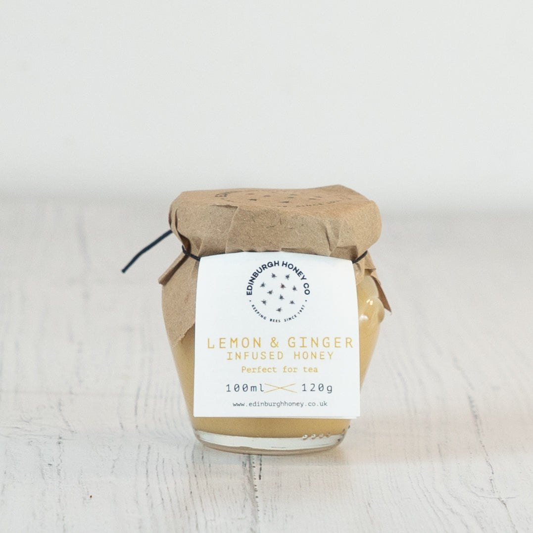 Lemon & Ginger‑Infused Honey
