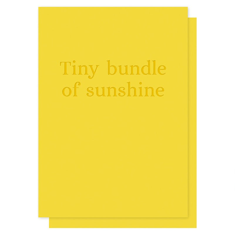Tiny bundle of sunshine