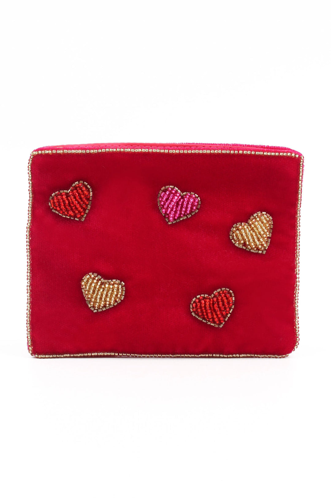 MULTI HEART SMALL POUCH