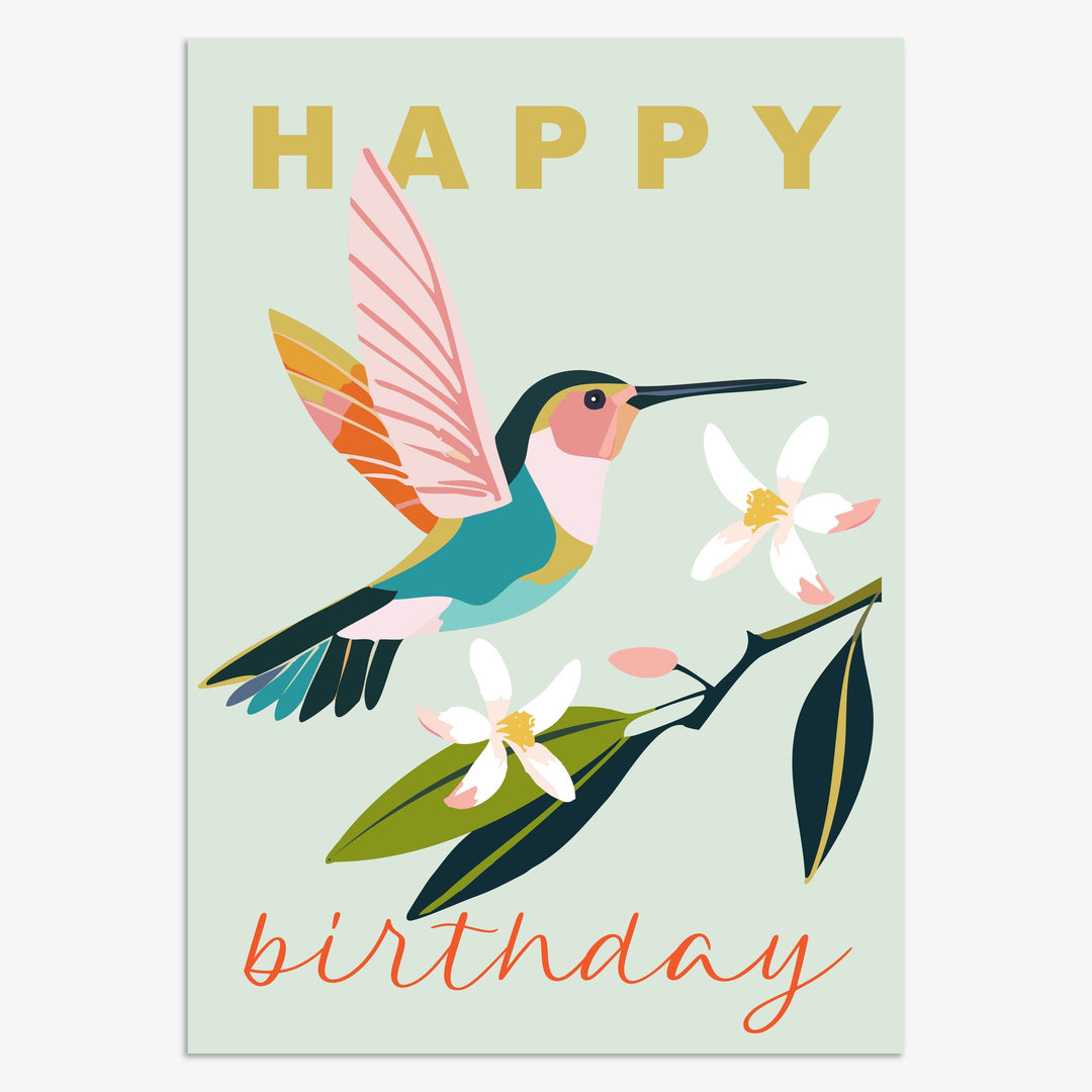 Happy Birthday Hummingbird