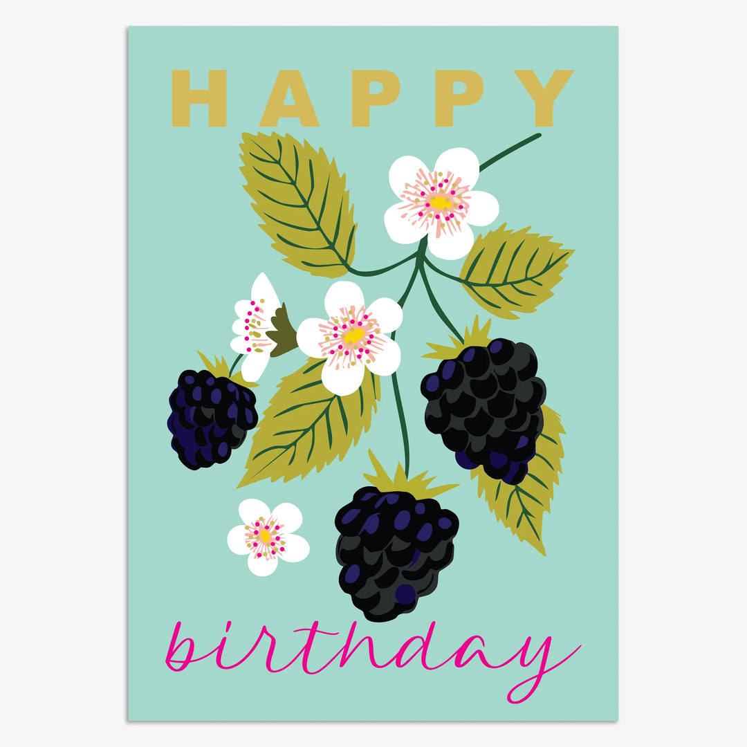 Birthday Blackberries