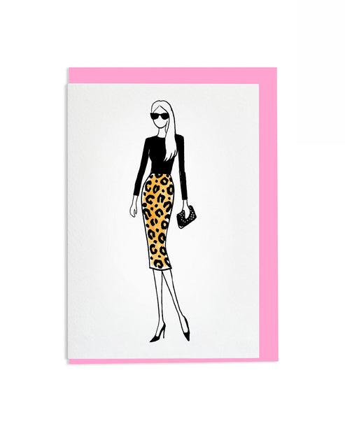 Leopard Print Skirt