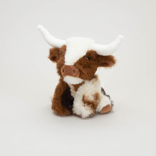 Longhorn Texas Coo Mini Brown and Cream