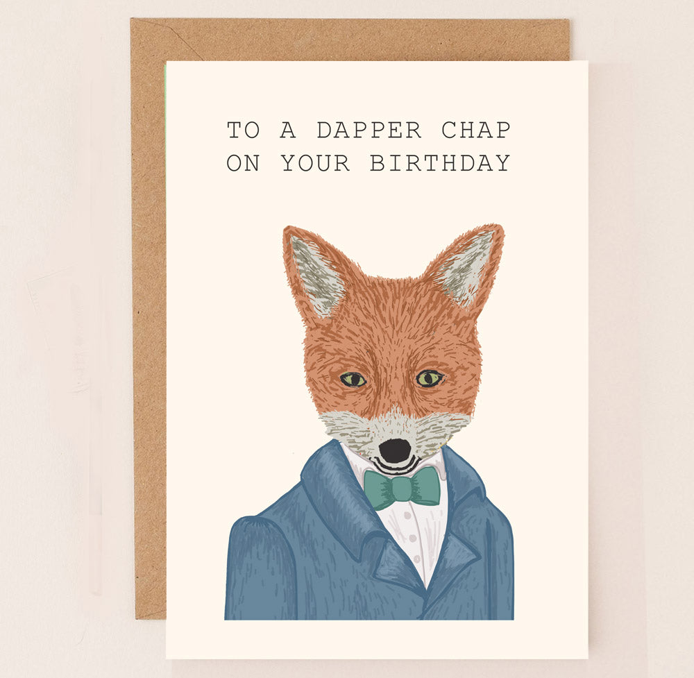 To A Dapper Chap On Your Birthday