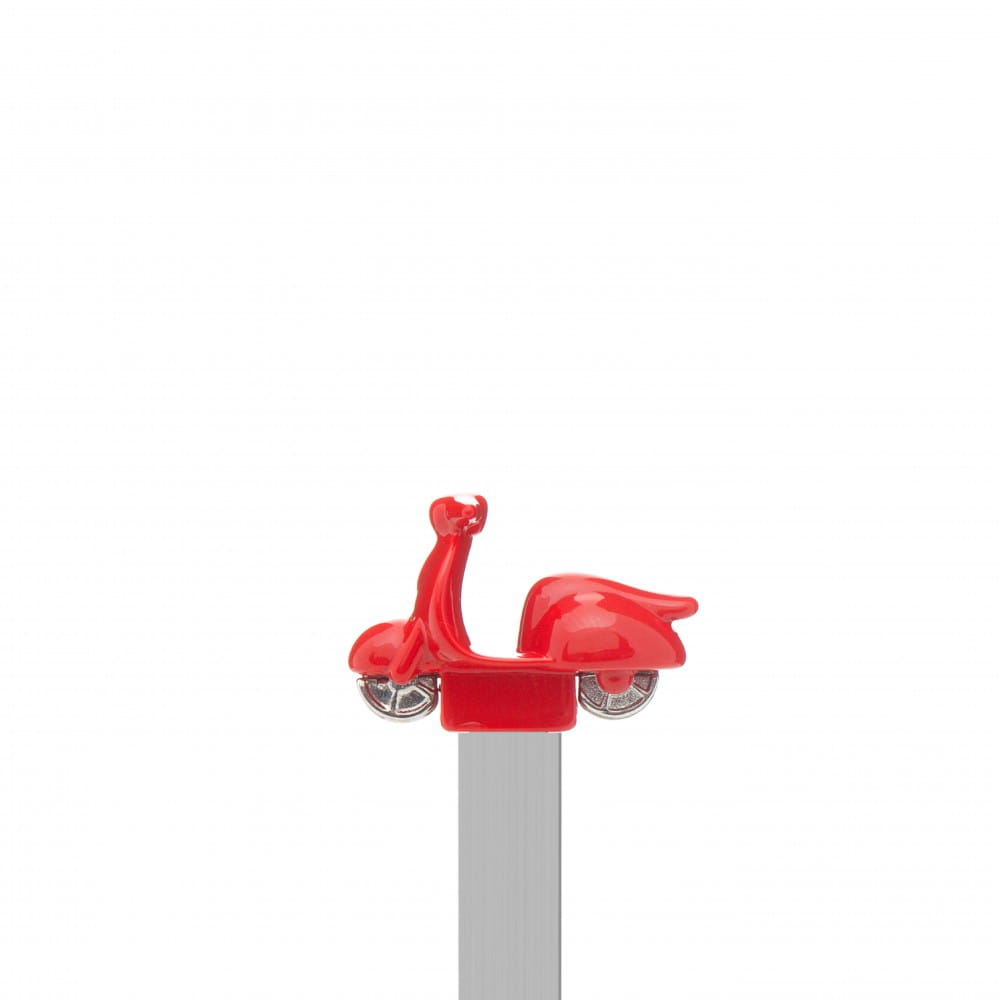 RED SCOOTER BOOKMARK