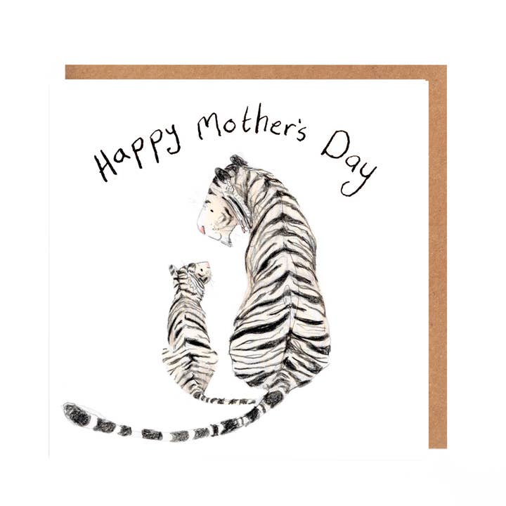 Pia and Flora Tigers Happy Mother's Day