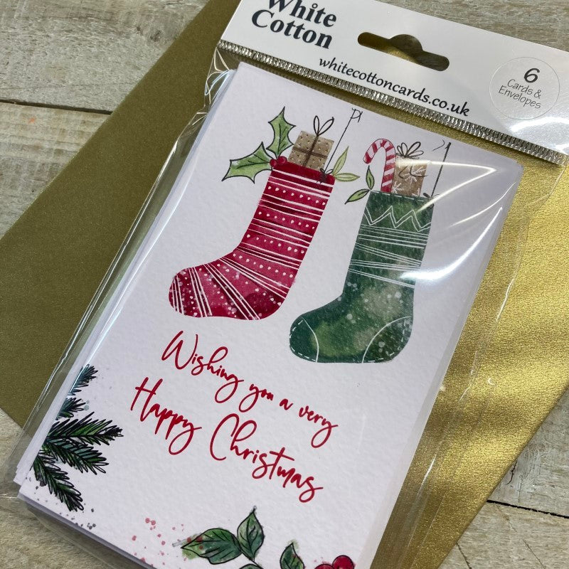 Wishing You A Very Happy Christmas Stockings Pack