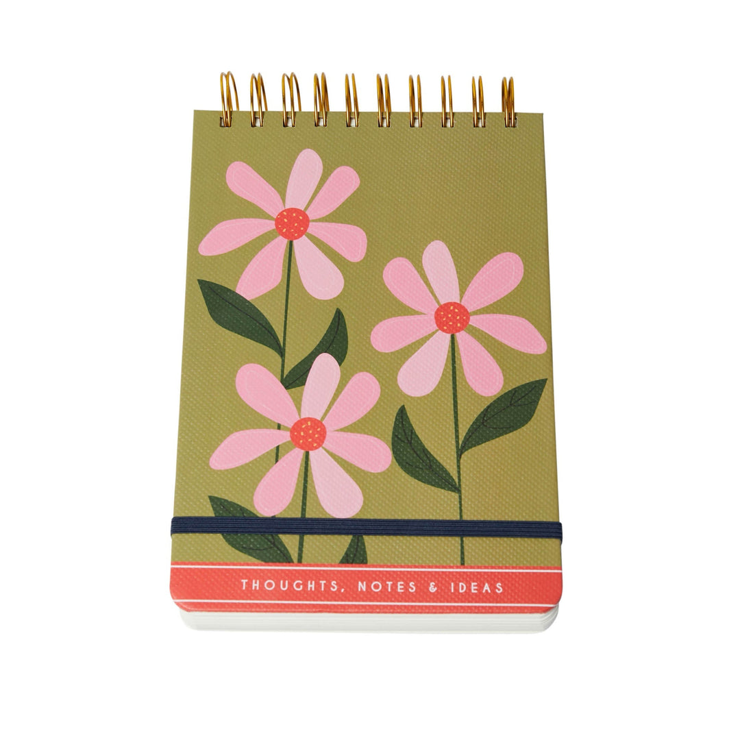 Olive Flip Notebook